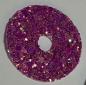 Preview: Schielende Augen - Glitzer - lila