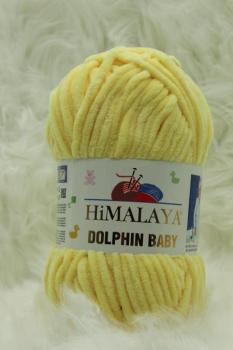 Himalaya Dolphin Baby 80302 Hellgelb Chenille-Garn, 100g, für Amigurumi