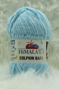 Himalaya Dolphin Baby 80306 Eisblau Chenille-Garn, 100g, für Amigurumi