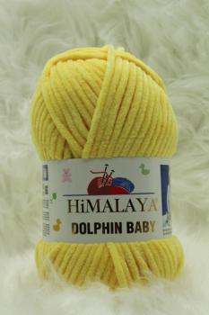 Himalaya Dolphin Baby 80313 Gelb Chenille-Garn, 100g, für Amigurumi