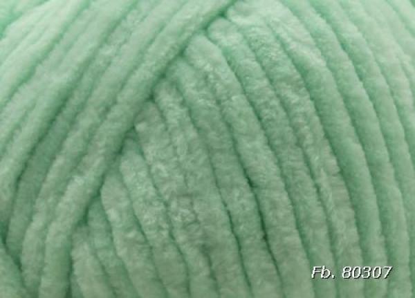 Himalaya Dolphin Baby 80307 Helles Mintgrün – Detail der Chenille-Struktur