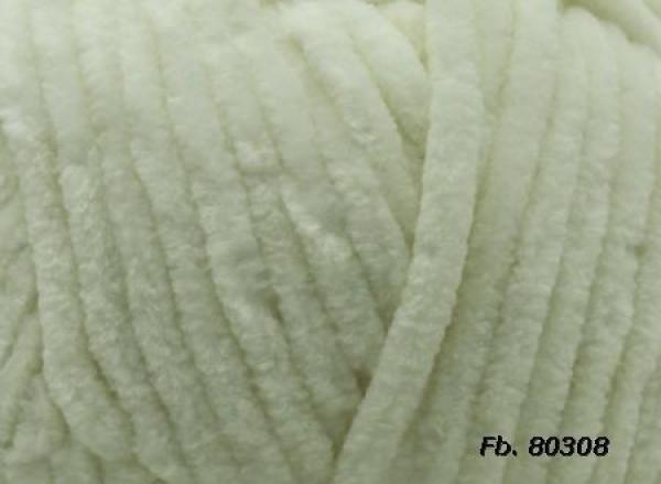 Himalaya Dolphin Baby 80308 Naturweiß – Detail der Chenille-Struktur