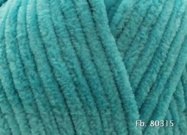 Himalaya Dolphin Baby 80315 Türkis – Detail der Chenille-Struktur